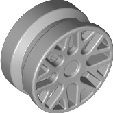 Lego kolečko (kolo, ráfek) průměr 11mm, světle modro šedá (4652459)